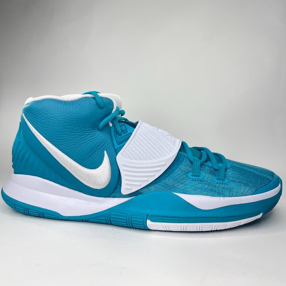 Nike Kyrie 6 TB Promo Rapid Teal White Basketball Shoes. Size 16.5 CW414-403 main image 8